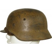 DAK Camo Luftwaffe German M35 ET 64 helmet