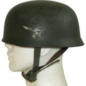 German paratroopers FJ M38 helmet,  ET 68. 