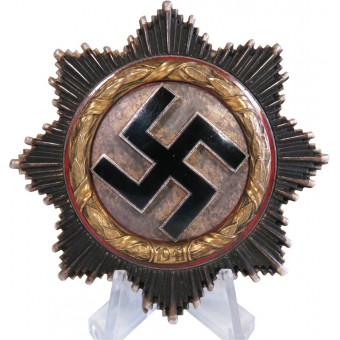 Saksan risti kullassa, valmistajan merkitty 134. Espenlaub militaria