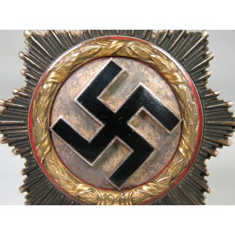 Saksan risti kullassa, valmistajan merkitty 134. Espenlaub militaria