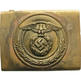 SA hebilla de bronce, de construcción 2 partes. Espenlaub militaria