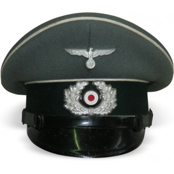 Wehrmacht Infantry NCO’s and lower ranks visor. Espenlaub militaria
