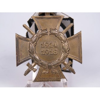 Hindenburg Cross with swords 1914-1918. Marked W.D.L. Espenlaub militaria