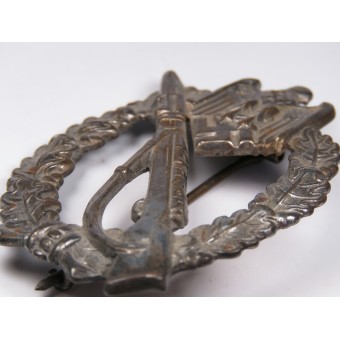 Infanterie Assault Badge, Steel, Magnetic, Hollow Back by S.H. U CO, SOHNI, Heuvach. Espenlaub militaria