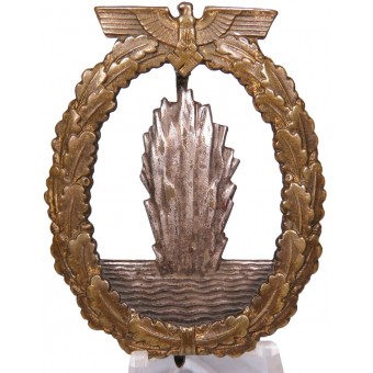 Kriegsmarine Minesweeper Badge - Schwerin. Minsensucher-Kriegsabzeichen. Espenlaub militaria