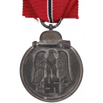 Médaille « Pour la campagne dhiver sur le front de lEst 1941-1942 ». Wilhelm Deumer. Espenlaub militaria