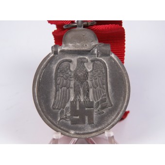 Medalla Por la campaña de invierno en el frente oriental 1941-1942. Wilhelm Deumer. Espenlaub militaria