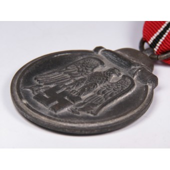 Médaille « Pour la campagne dhiver sur le front de lEst 1941-1942 ». Wilhelm Deumer. Espenlaub militaria