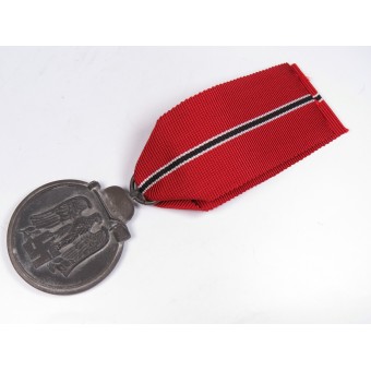 Médaille « Pour la campagne dhiver sur le front de lEst 1941-1942 ». Wilhelm Deumer. Espenlaub militaria