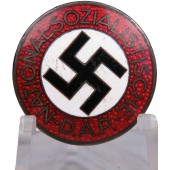NSDAP M1 / 77 RZM:n jäsenmerkki. Foerster & Barth