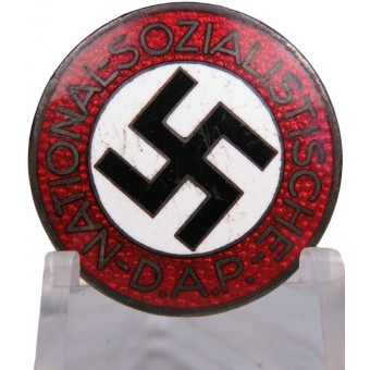 Членский знак NSDAP Mitgliedsabzeichen M1/77 RZM. Foerster & Barth. Espenlaub militaria