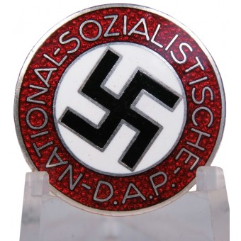 NSDAP Mitgliedschaftsabzeichen - Mitgliedsabzeichen M1 / 102 RZM. Frank & Reif. Espenlaub militaria