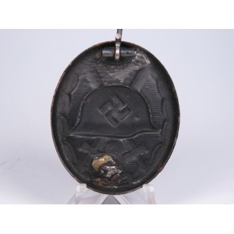 Verwundetenabzeichen 1939 Schwarz. Acier. Espenlaub militaria