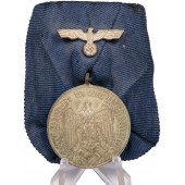 Medalj för fyra års tjänstgöring i Wehrmacht. Treue Dienste in der Wehrmacht