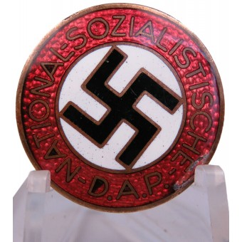 NSDAP -puolueen merkki / parteiabzeichen M1 / ​​166 RZM -CAMill Bergmann. Espenlaub militaria