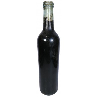 Eine extrem seltene Flasche Brandflasche 42, 0,5 Liter. Espenlaub militaria