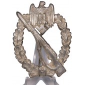 Infanteriesturmabzeichen in Silber Hermann Aurich