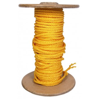 Yellow 3 mm cord for Luftwaffe tunic collar. Espenlaub militaria