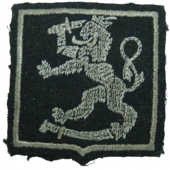 Нарукавная эмблема финских Добровольцев в дивизии СС Викинг. Espenlaub militaria