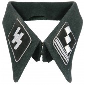 SS Haupsturmführer's kraag met kraaglipjes