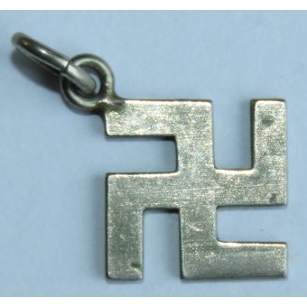 Miniature pendant in the form of a swastika. 9 mm. Espenlaub militaria