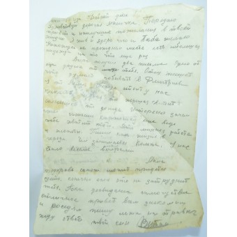 Lettre de couverture - triangle de guerre. Espenlaub militaria