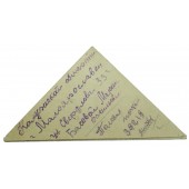 Front letter - wartime triangle