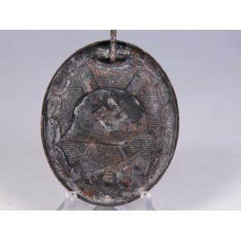 1939 Black Wound Badge Second Type. Espenlaub militaria