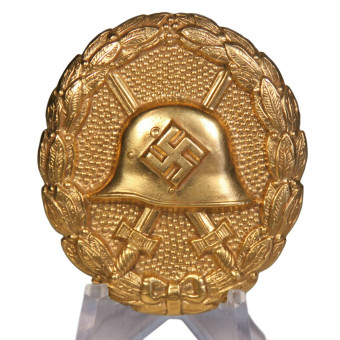 1939 Gold Wound Badge First Pattern Condor Legion Type. Espenlaub militaria