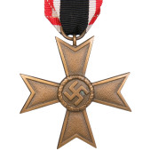 Croix du Mérite de Guerre de 2e classe de 1939, sans épées, en bronze