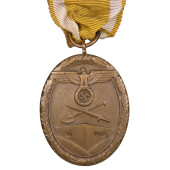 Médaille du Westwall en bronze, premier type