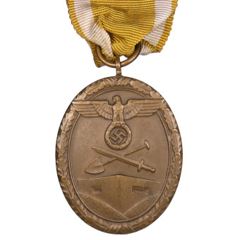 Bronze Westwall Medal First Type. Espenlaub militaria
