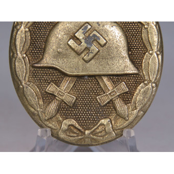 Carl Wild 1939 Gold Wound Badge. Espenlaub militaria