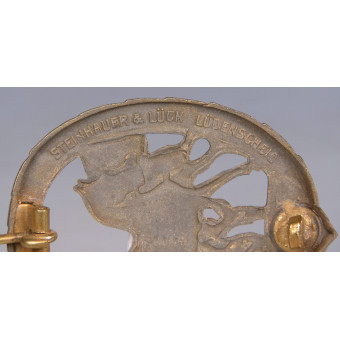 Steinhauer & Lück German Horse Drivers Badge in Gold. Espenlaub militaria