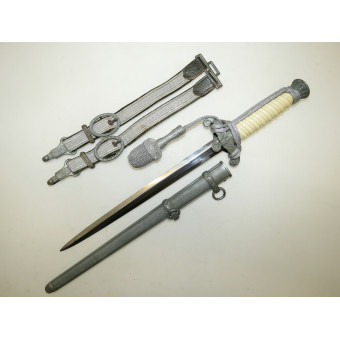 Late Heer Officers Dagger Complete Set. Espenlaub militaria