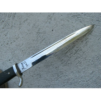 Long KS98 Dress Bayonet by Puma Solingen, Personalized. Espenlaub militaria