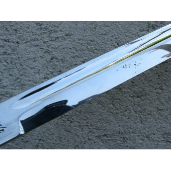 Long KS98 Dress Bayonet by Puma Solingen, Personalized. Espenlaub militaria