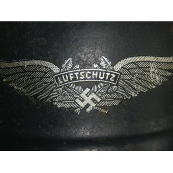 EF64 Beaded M42 Luftschutz Helmet. Espenlaub militaria