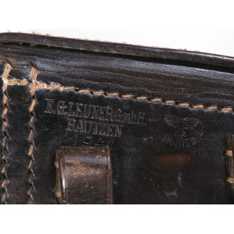 P.08 Luger Holster E.G. Leuner GmbH 1941. Espenlaub militaria