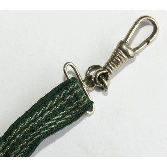 Miniatyrklockkedja med bajonettfäste och tofs. Espenlaub militaria
