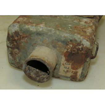 Masque à gaz du Comité central militaro-industriel, modèle Zelinsky, Russie impériale, Première Guerre mondiale. Espenlaub militaria