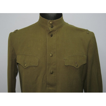 Gymnasterka de lArmée rouge, modèle 1943, en sergé diagonal importé. Espenlaub militaria