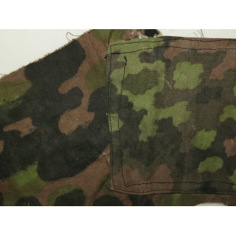 Waffen-SS Platanenmuster Camouflage Fragment with Eichenlaubmuster Patch. Espenlaub militaria