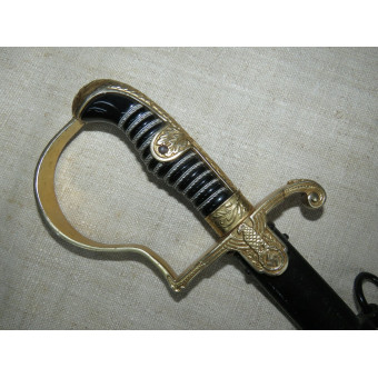 Sabre dofficier de lHeer de la Wehrmacht, fabriqué par Eickhorn Solingen. Espenlaub militaria