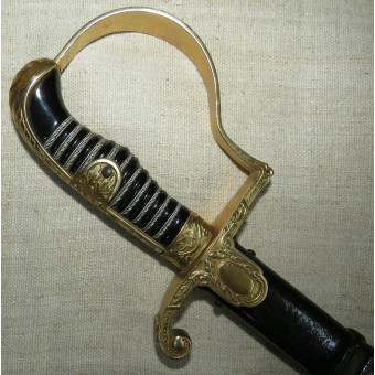 Sabre dofficier de lHeer de la Wehrmacht, fabriqué par Eickhorn Solingen. Espenlaub militaria