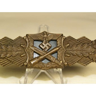 Combate cuerpo a cuerpo del corchete - grado de bronce - Nahkampfspange en bronce A.G.M.u.K. Gablonz. Espenlaub militaria