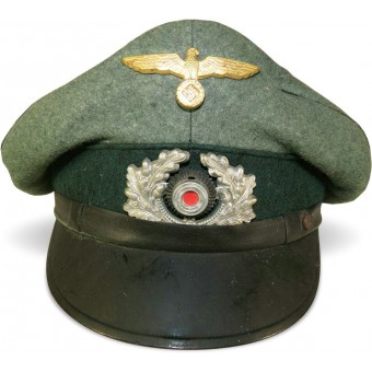 Artillerie côtière / Küstenartillerie Kriegsmarine chapeau de pare-soleil de style broyeur. Espenlaub militaria