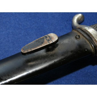 Bayoneta sucedánea con hoja grabada por F. W. Holler. Espenlaub militaria