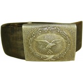 Luftwaffe combat belt and buckle Gustaw Brehmer for enlisted personnel 