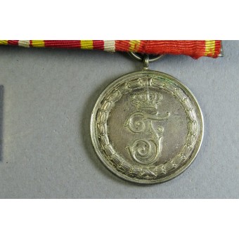 Medaljstången tillhörde en polisman, första och andra världskriget.. Espenlaub militaria